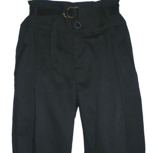omen's Black Dress Capri Pants